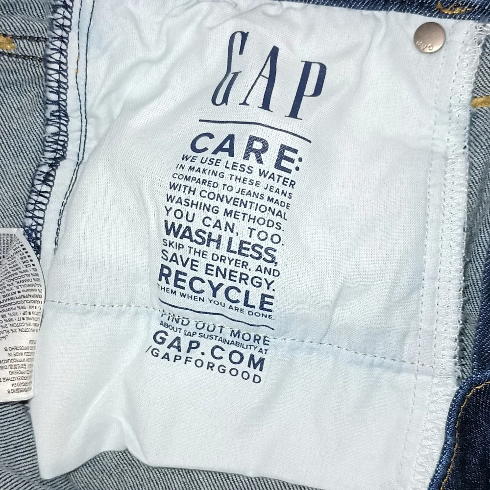 GAP Vintage‎ Slim Mid Rise Jeans Dark Indigo 30/10R